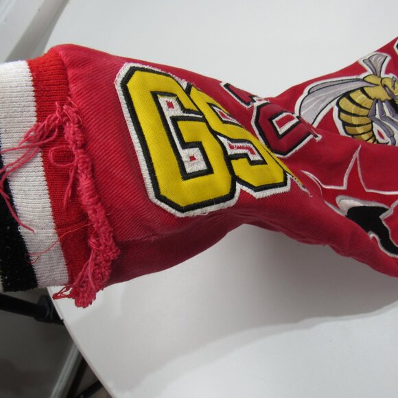 Big Boy Swac Southwestern Athletic Conference Jacket Red Alabama Varsity Men 2XL - Picture 9 of 15